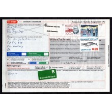 Grønland - Lot med pakke-kort - Frimærke - Stemplet.